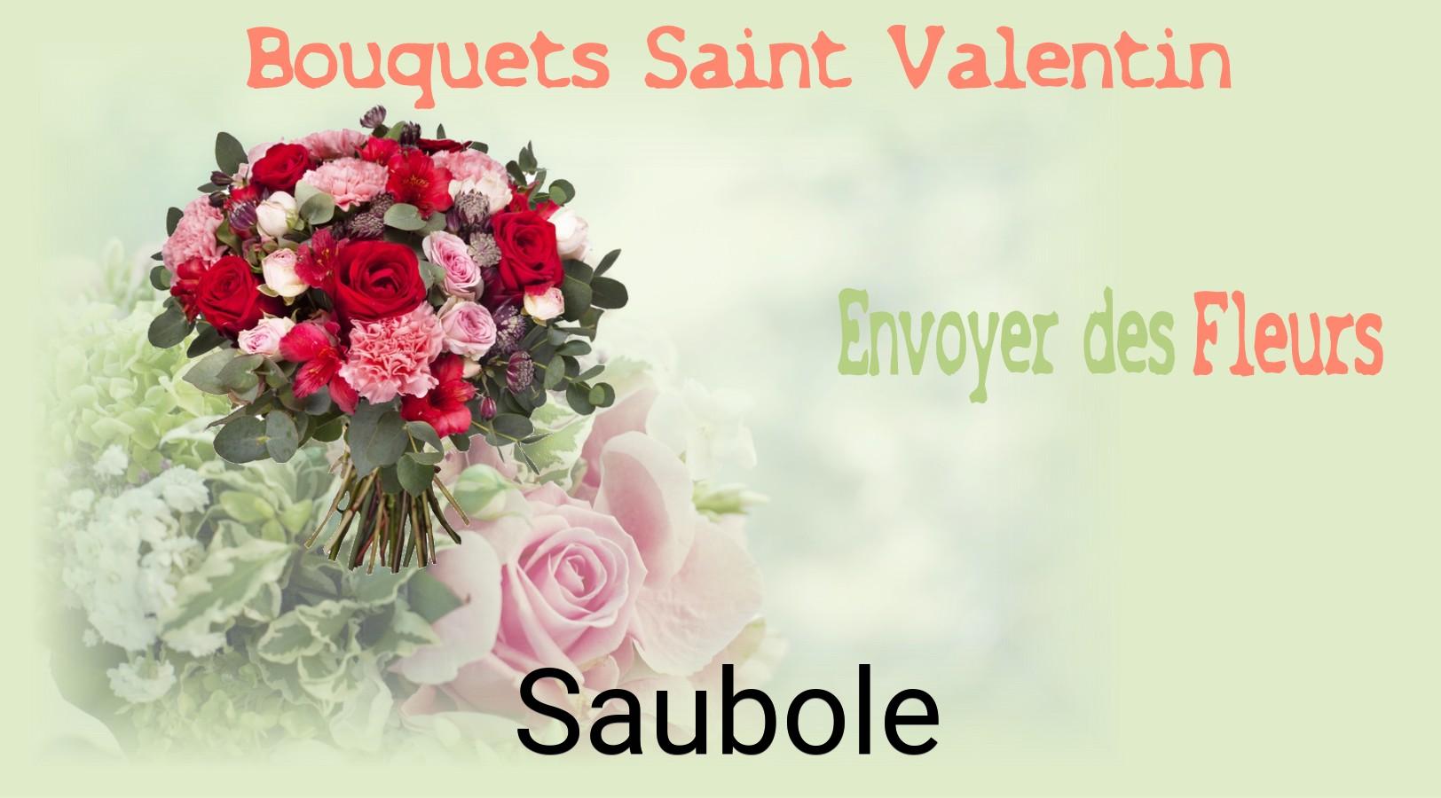 Roses de Saint-Valentin livrées à Saubole